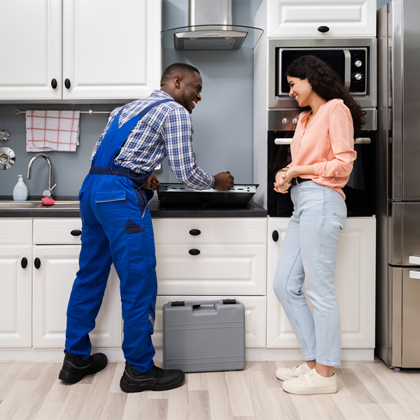 can you provide an estimate for cooktop repair before beginning any work in Johnsonville Illinois